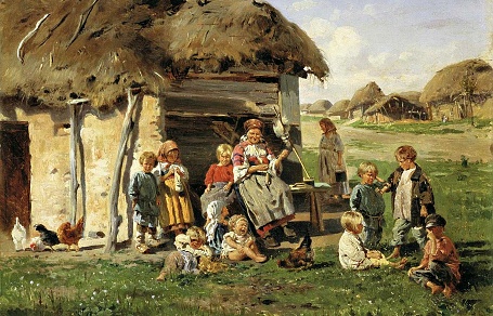 kрестьянские-дети1890-маковскии-константин1