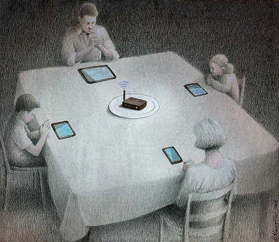 dinner-illustration-by-pawel-kuczynski
